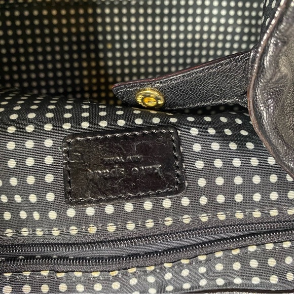 Kate Spade Black Boerum Hill Anisha Patent Leather Handbag Purse - Picture 8 of 10